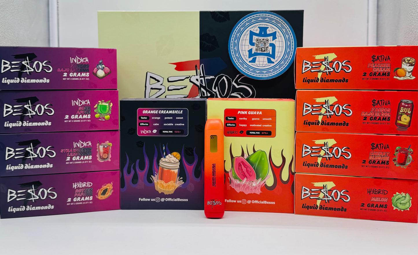 BE$OS 7 2Gram Disposable