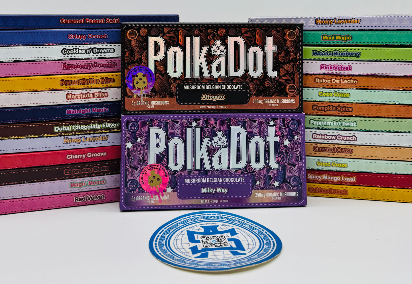 Polka Dot Shroom Bars